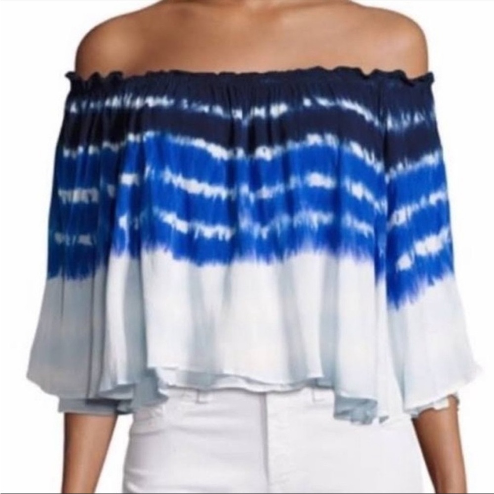 Young, Fabulous, & Broke Off-Shoulder Top